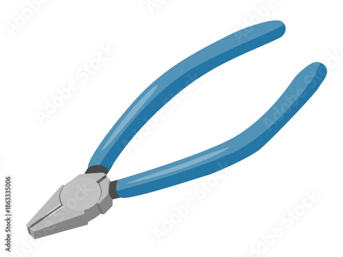 ペンチのイラスト / Combination Pliers Illustration