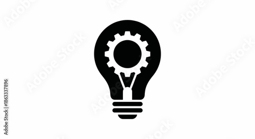 Black silhouette of haircut tools with scissors and comb on white background