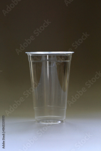 음료용 빈 투명 컵