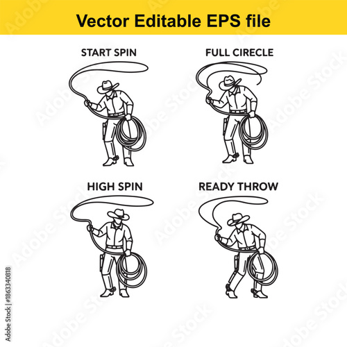 Cowboy lasso techniques