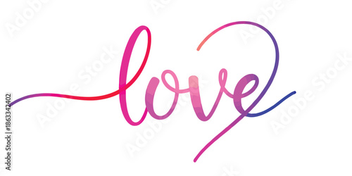 A romantic red heart illustration with a pink ribbon bow and decorative design symbols for a Valentine's Day wedding gift card celebration