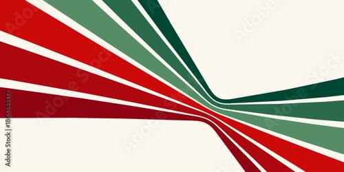 Abstract colorful 70s background vector. Vintage retro wallpaper with rainbow stripes and wavy lines. A 1970 color illustration suitable for posters, banners, decorative items and wall art.