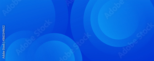 Modern background template with light blue and blue gradient, circle effect, suitable for background, wallpaper, home screen, theme