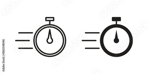 Express icons concept. Vector Line Icon Design. Simple flat style