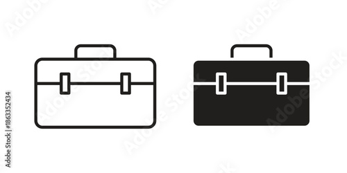 Work experience icons concept. Vector Line Icon Design. Simple flat style