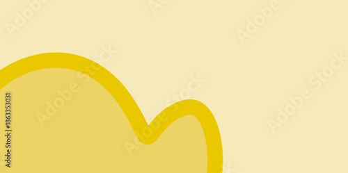 Abstract rounded liquid blob vector illustration, bold organic shape. Intended Use: Creative poster element or brand identity.