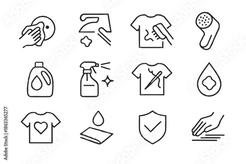 Brushing targeted rescue icons awareness cleaning slow local minimal use icon vector