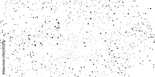 Abstract vector noise. Small particles of debris and dust. Distressed uneven background. Grunge with fine grains isolated on white background. Vector illustration. EPS10.