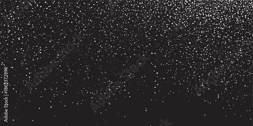 Abstract vector noise. Small particles of debris and dust. Distressed uneven background. Grunge with fine grains isolated on white background. Vector illustration. EPS10.