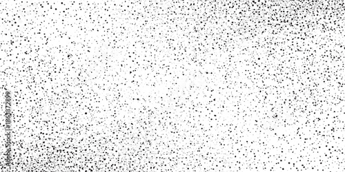 Abstract vector noise. Small particles of debris and dust. Distressed uneven background. Grunge with fine grains isolated on white background. Vector illustration. EPS10.