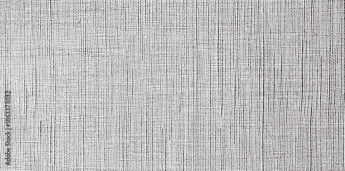 Vector fabric texture. Distressed texture of weaving fabric. Grunge background. Abstract halftone vector illustration. Overlay to create interesting effect and depth. Black isolated on white. EPS10.