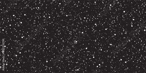 Abstract vector noise. Small particles of debris and dust. Distressed uneven background. Grunge with fine grains isolated on white background. Vector illustration. EPS10.