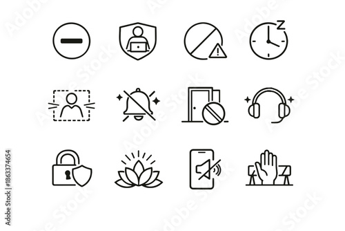 Remote teamwork protection dnd cue step mode not icons silence deep icon
