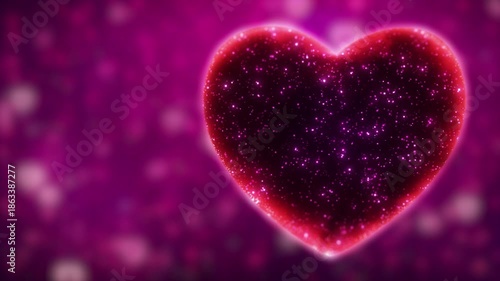 Vibrant Heart Sparkle for Romantic Celebrations