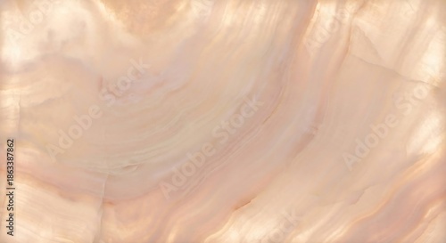 Pink Onyx stone texture background with soft pastel veins, semi-translucent luxury material.