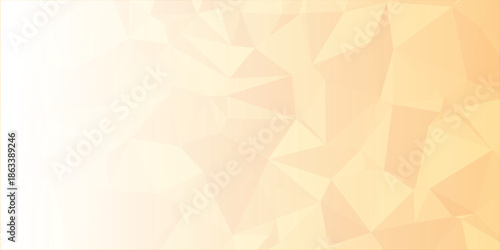 Soft Beige Low-Poly Background With Warm Gradient For Design Projects
