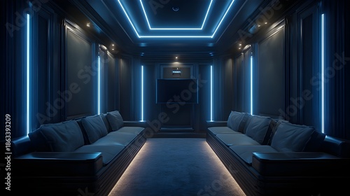 Immersive Home Cinema Suite With Dolby Atmos Satellites Luxury Entertainment Acoustic Design Technology Experience
