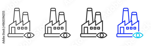 finance link icon set collection creative outline style for business continuity with multiple thickness variations suitable for presentation design branding and documentation