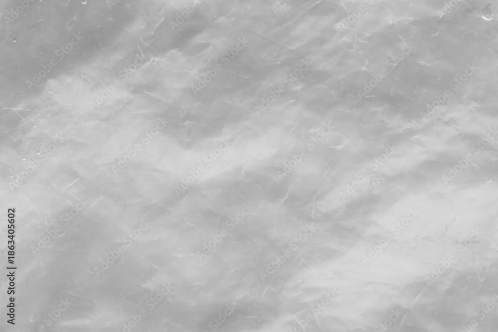 Obraz premium White plastic background texture with fine wrinkle details