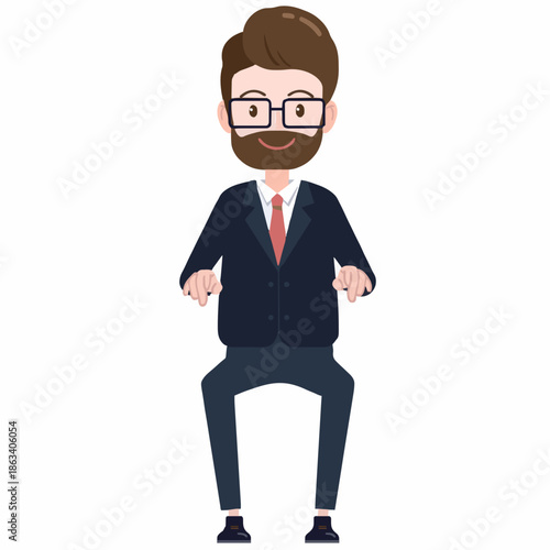 business man in suit