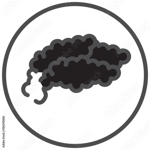 smoke icon line color