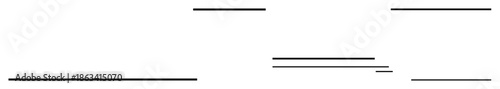 Parallel horizontal lines arranged in varying lengths and spacing forming a symmetric minimalist design. Ideal for geometry, structure, simplicity, creativity, modern art, alignment, and clean