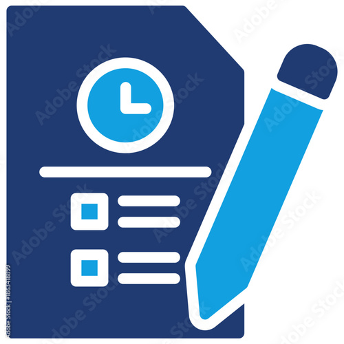 Test Blue Color Icon