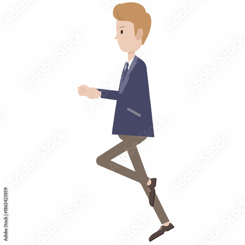 businessman pointing at something