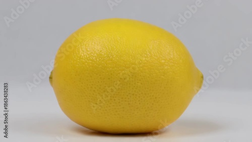 lemon on a white