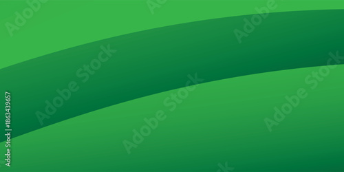 Abstract landscape green hills valley vector illustration background