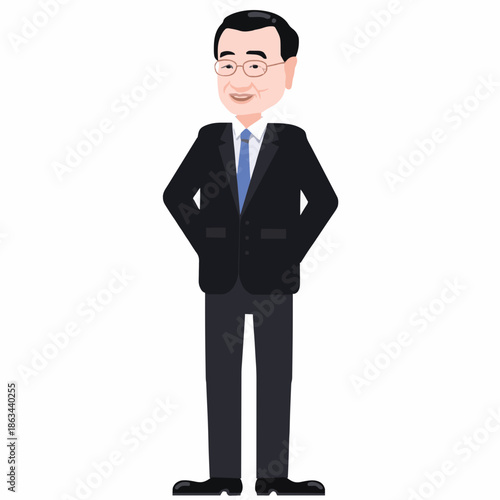 business man vector illustration