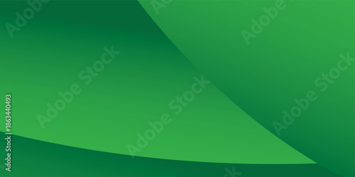 Abstract landscape green hills valley vector illustration background