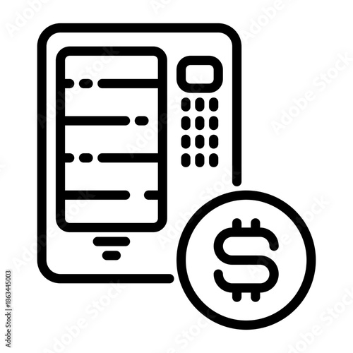 status icon, line icon style