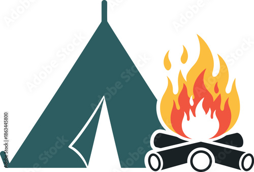 Survival Tent Campfire Outdoor Wilderness