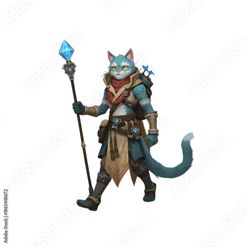 3D cartoon vector illustration of a fantasy knight wearing armor and helmet, holding sword and shield as a hero.