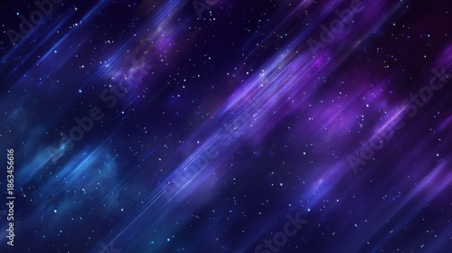 space gradient background with diagonal cosmic  on blurred background