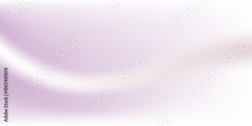 Pastel winter gradient background. Minimalist winter landscape. Sky. Puffy clouds. Soft pastel colors. Vector background. Light blue, purple and white. Vector abstract concept