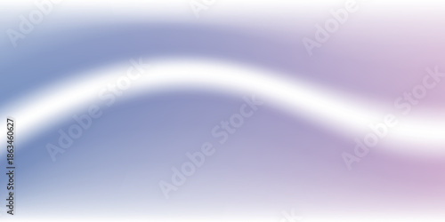 Pastel winter gradient background. Minimalist winter landscape. Sky. Puffy clouds. Soft pastel colors. Vector background. Light blue, purple and white. Vector abstract concept