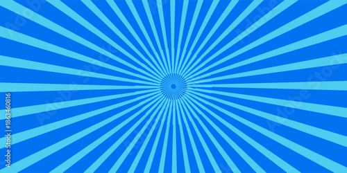 Blue rays background