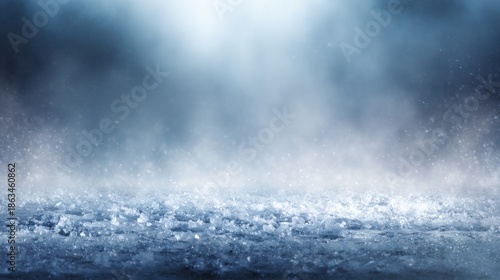 Blur field texture background inspired by ice crystals cold on blurred background