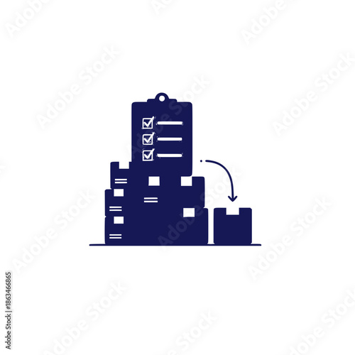 Online Shopping System Concept Flat Vector Illustration