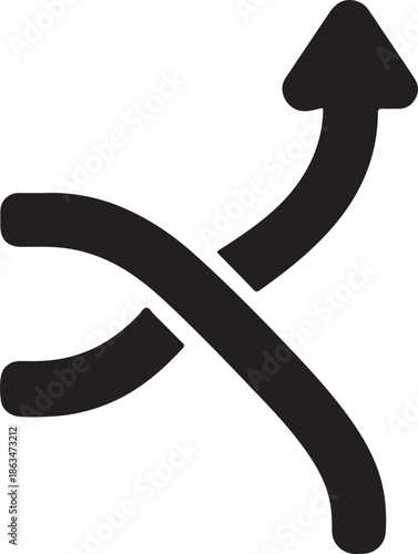 vector illustration of an arrow