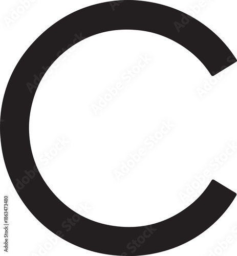 Refresh Curve Icon – Reload and Update Symbol