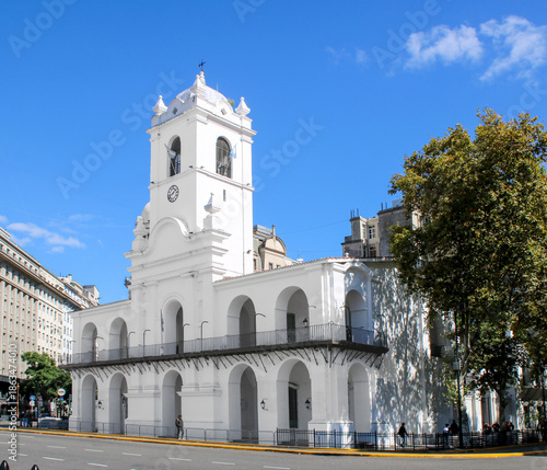 Fotografie Cabildo de Buenos Aires, a former town hall in Buenos Aires