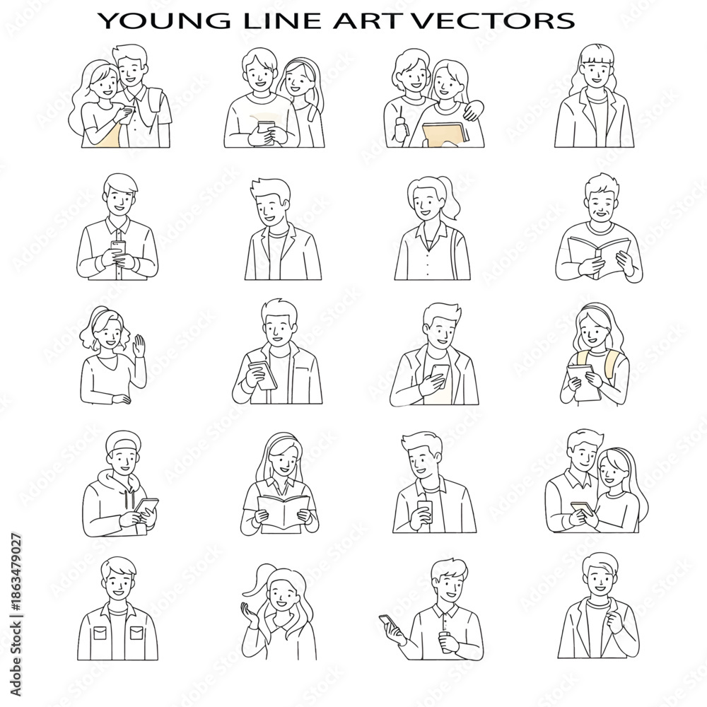 Fototapeta premium Young Lifestyle — Youth, Energy, and Modern Living Concept