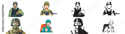 Kart racing characters with transparent background