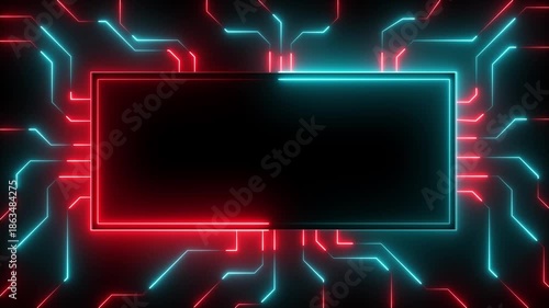 Computer Processing and organizing data. Abstract high tech Artificial intelligence data mining, modern computer technology surface. Digital Data moving on Circuit Board and CPU loop backgrounds. 4k