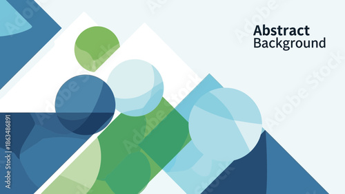 Modern abstract background with geometric shapes and vibrant colors