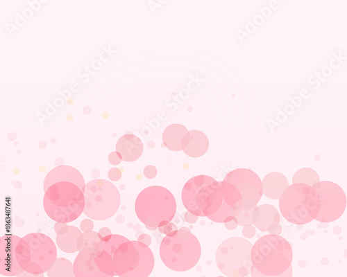Soft Pink Bokeh Abstract Light Background