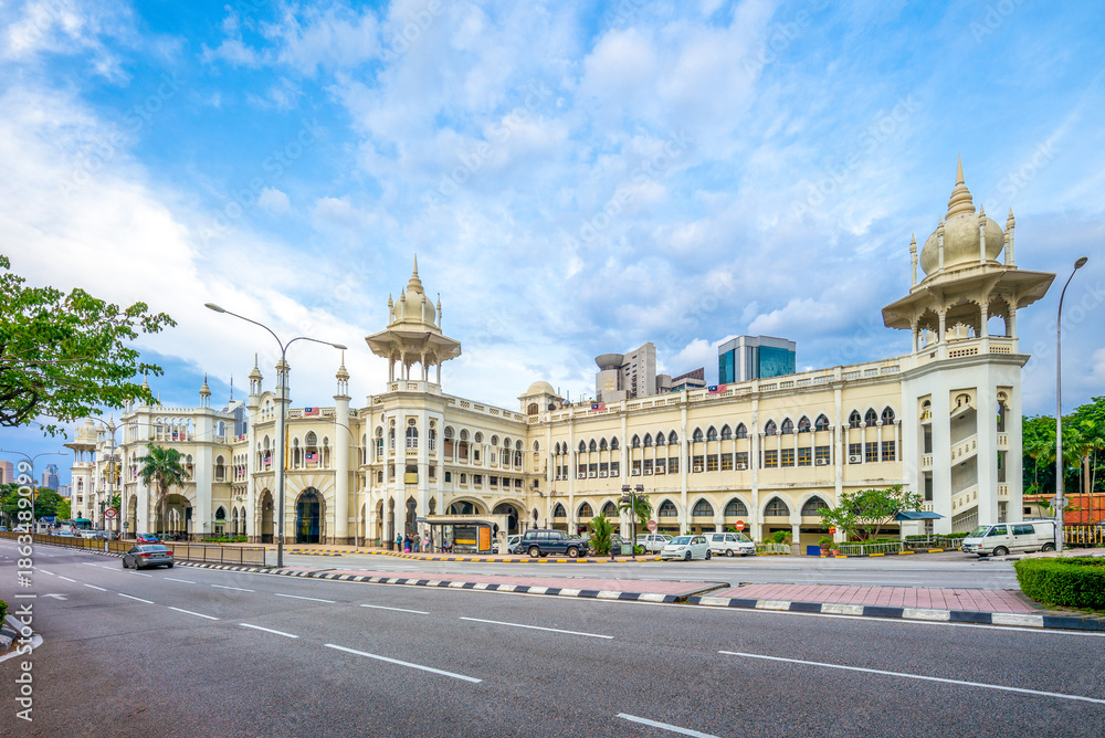 Fototapeta premium Kuala Lumpur railway station in kuala lumpur, malaysia